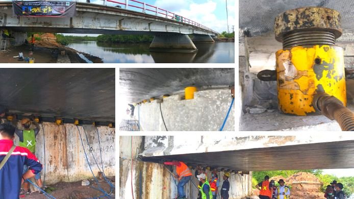 Perbaikan Elastomer Jembatan