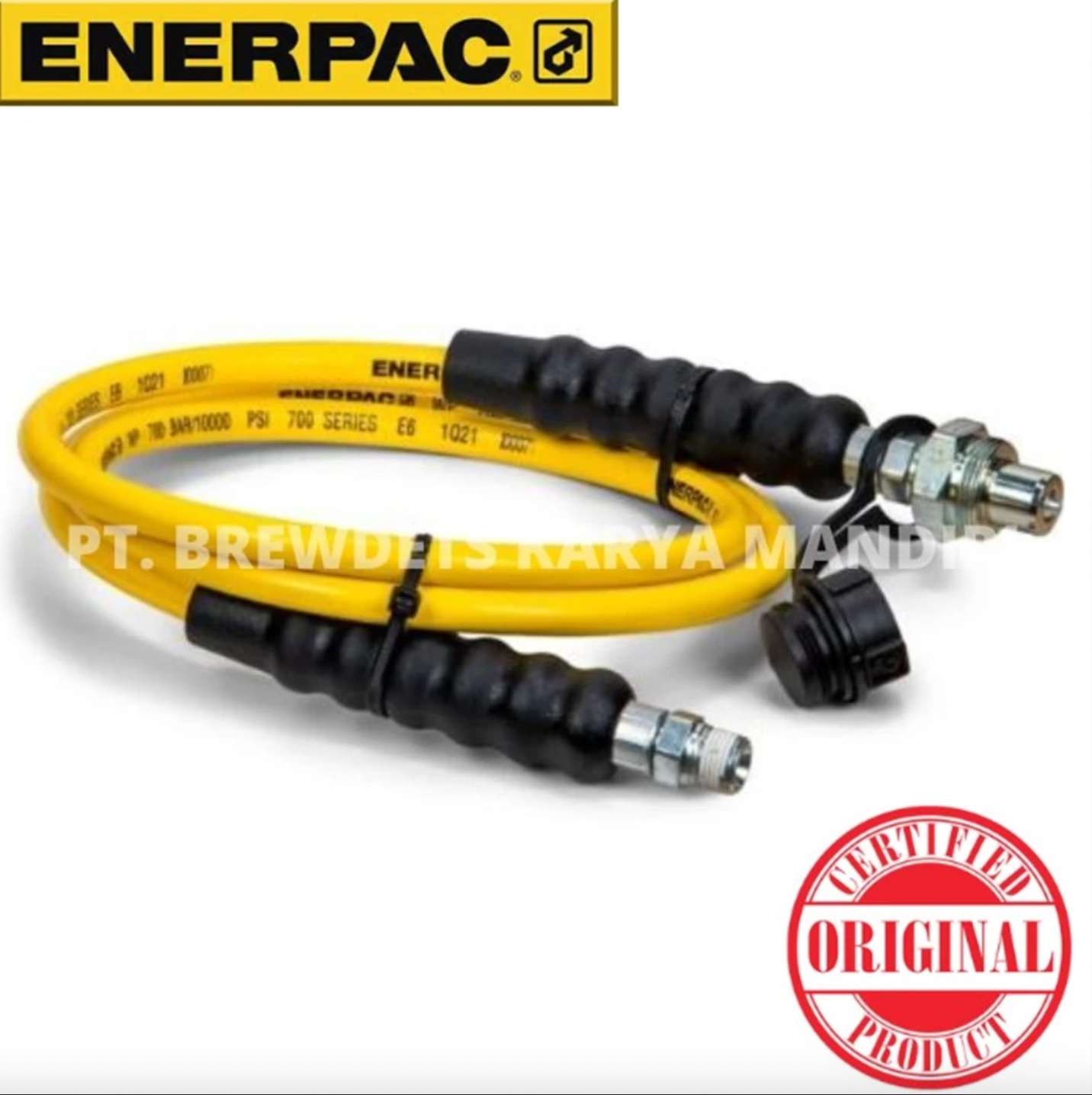 HC7206, 6ft., Thermo-plastic High Pressure Hydraulic Hose, .25 In. Int