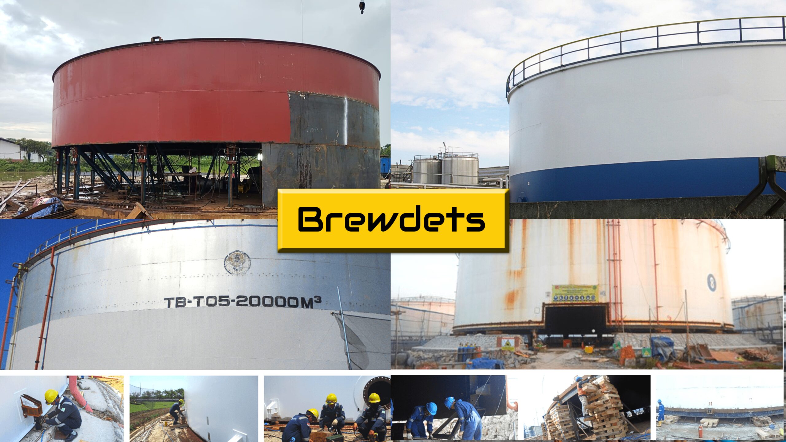 Jack Up Down Tank TBBM